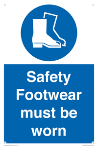 Safety Footwear must be worn